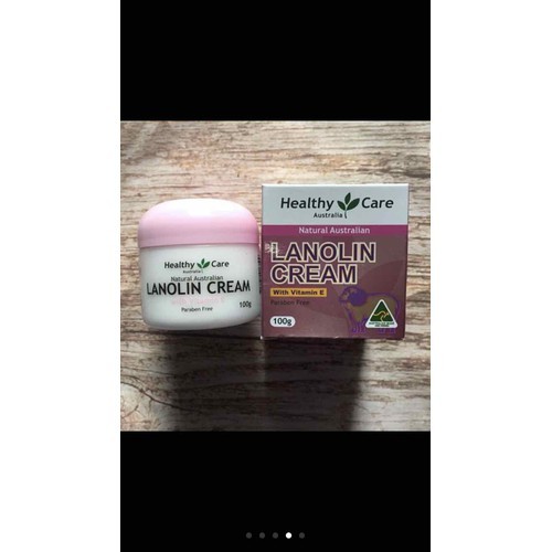 Kem nhau thai cừu và vitamin e Healthy care Lanolin 100gr