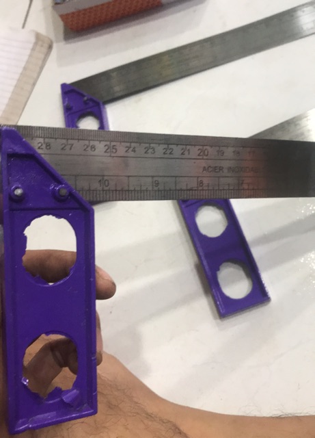 Thước ke góc Inox 3T