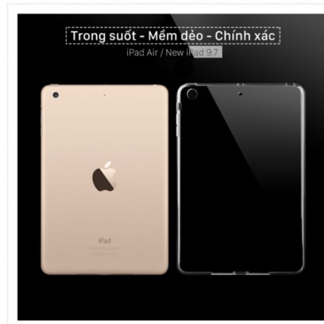 Ốp Lưng Silicon Ipad New 2017 / 2018 / Gen 6 2018