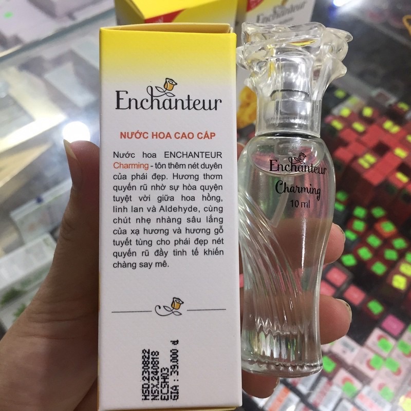 [HCM]Nước Hoa Enchanteur Charming 10ml