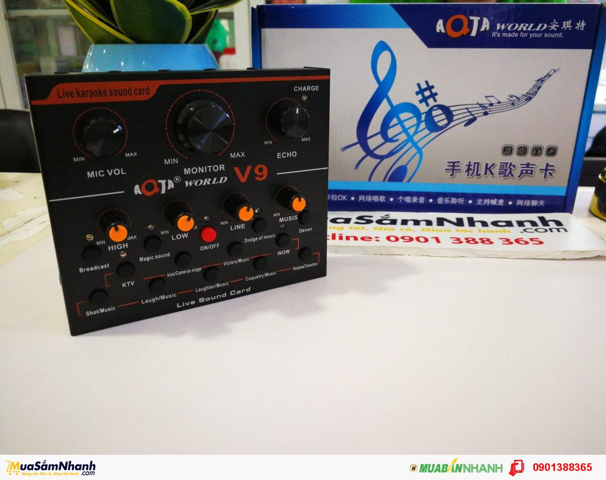 COMBO BỘ LIVESTREAM CAO CẤP,MIC ALC 280,SUOND CARD V9,ĐỦ PHỤ KIỆN KÈM THEO,BH 6 THÁNG ĐỔI MỚI