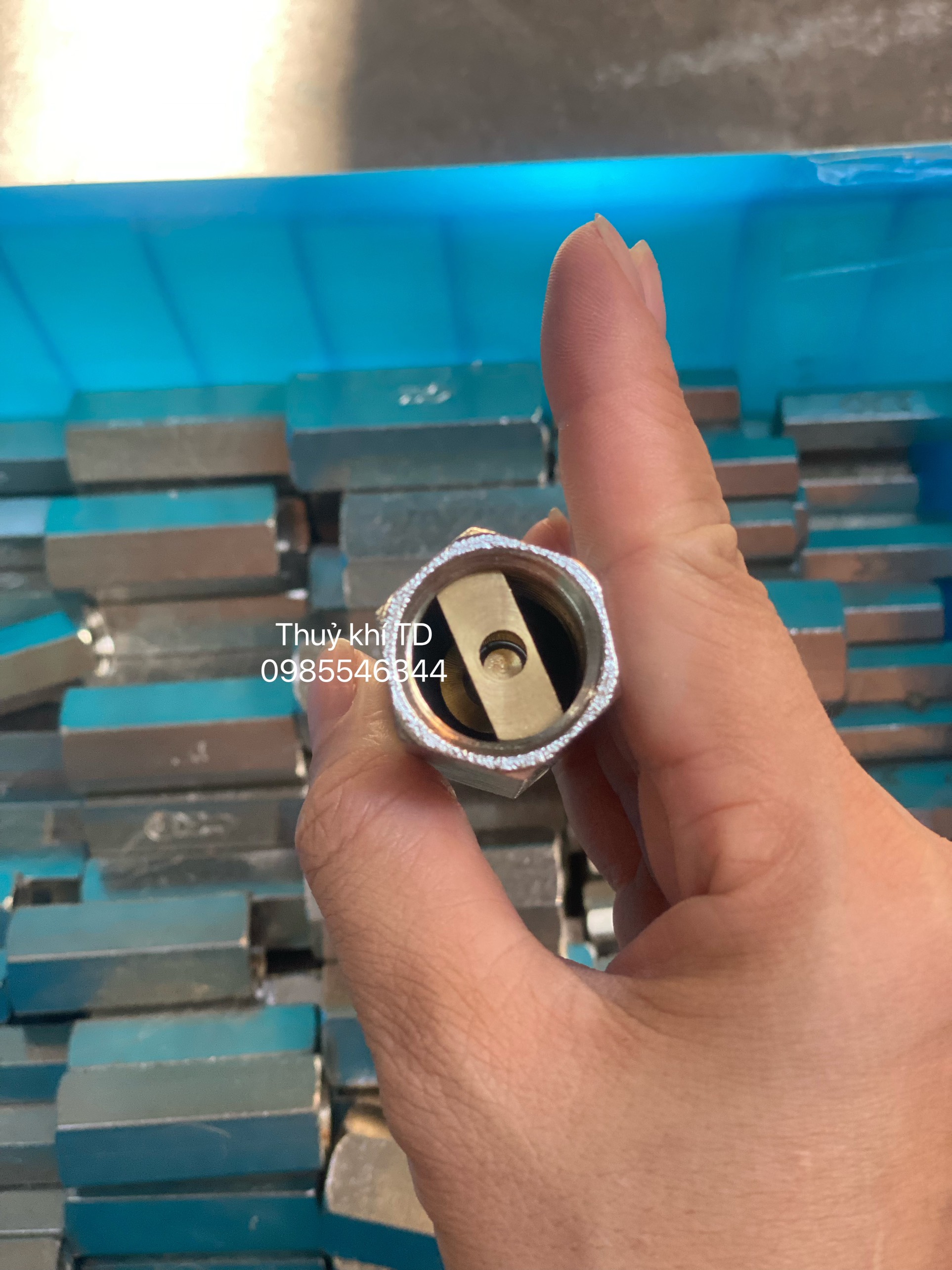 Van 1 Chiều khí nén CV-01/CV-02 (Ren 10mm/Ren 13mm)