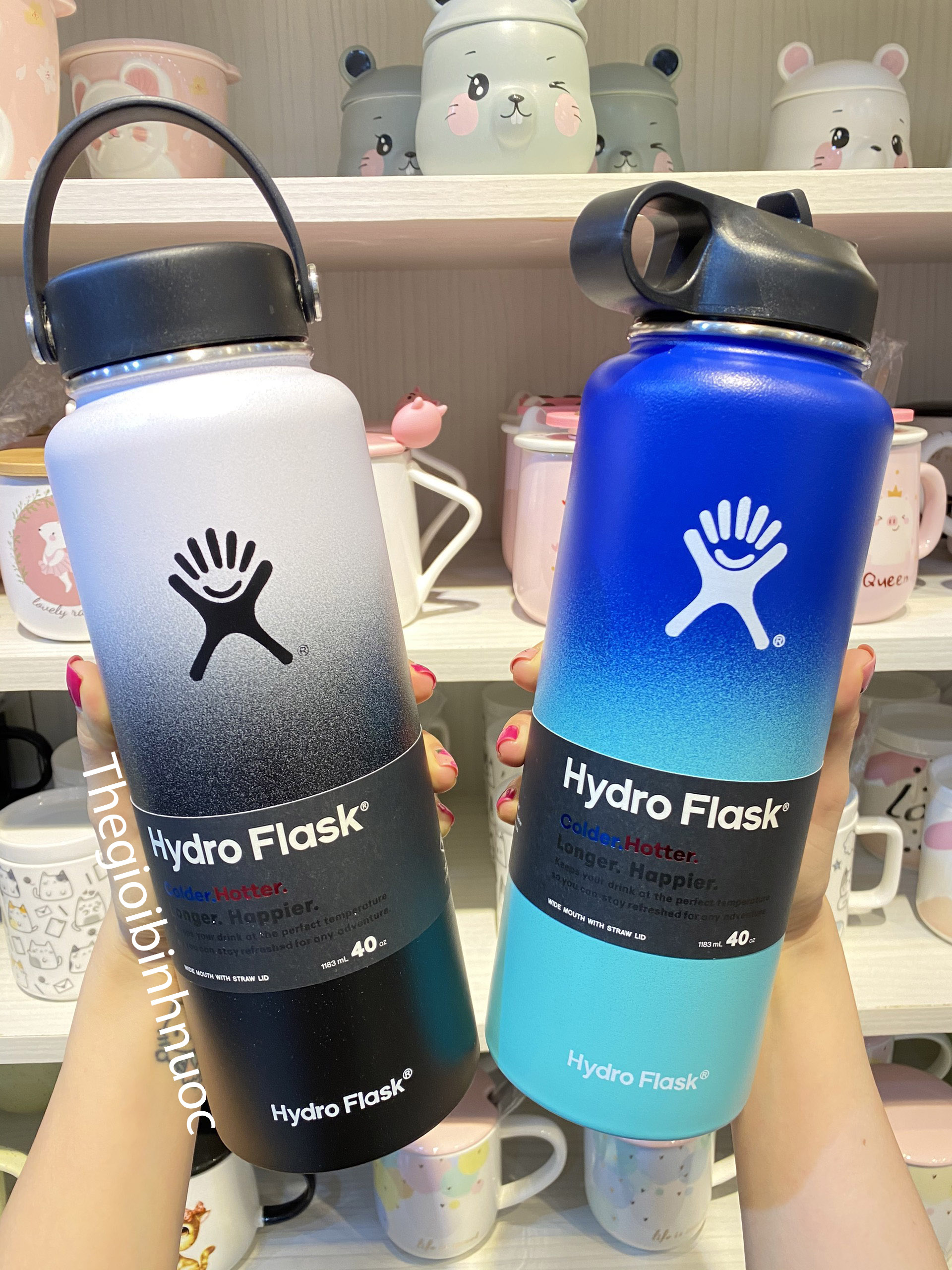 [HCM]BÌNH GIỮ NHIỆT HYDRO FLASK 40OZ 1.2L B382