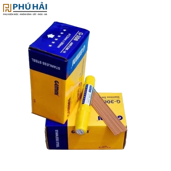 Que hàn inox Gemini G308 (chính hãng)