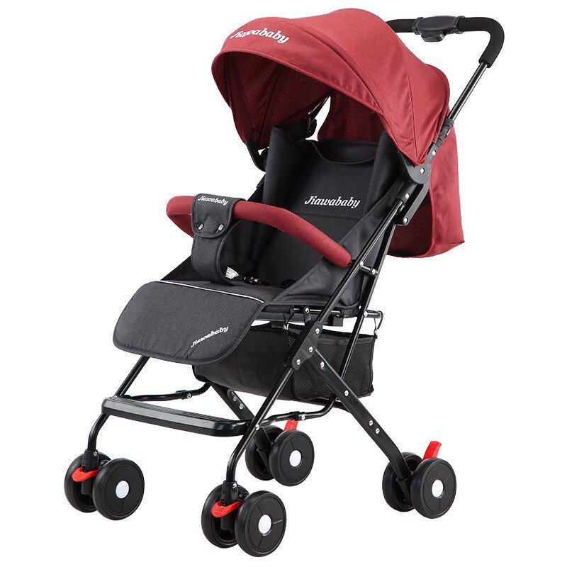 Xe đẩy cho bé gấp gọn (Jiawababy) ,xe đẩy trẻ em gấp gọn