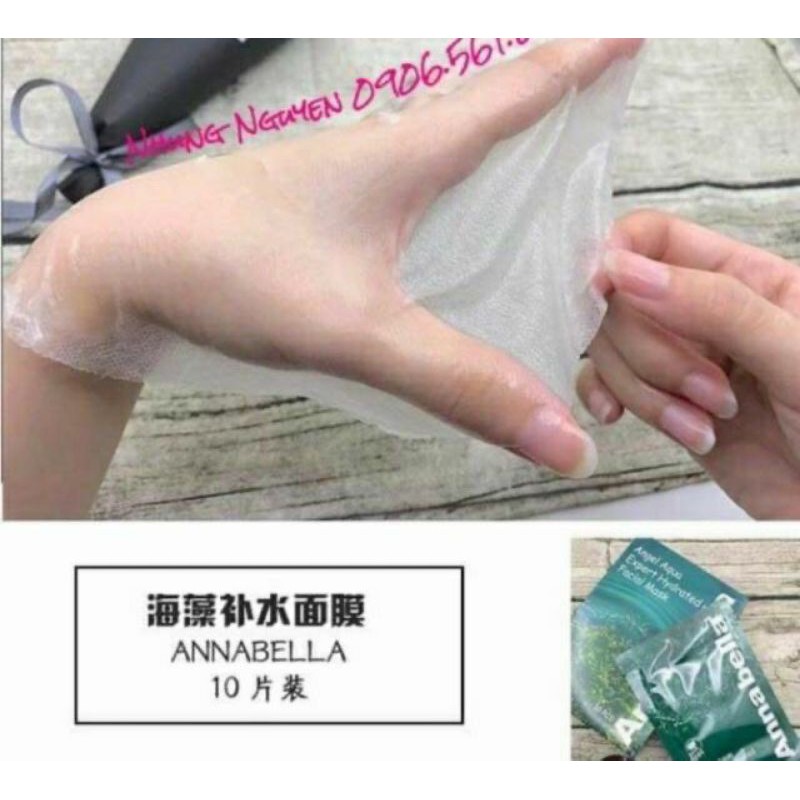 [HCM]Combo 10 miếng Mặt Nạ Tảo biển Cấp Ẩm Sáng Da