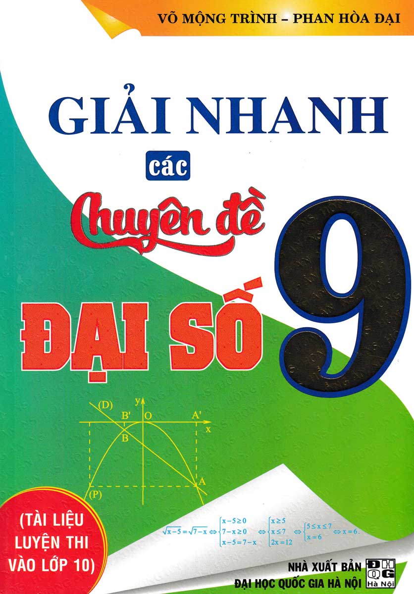 GIẢI NHANH CÁC CHUYÊN ĐỀ ĐẠI SỐ 9