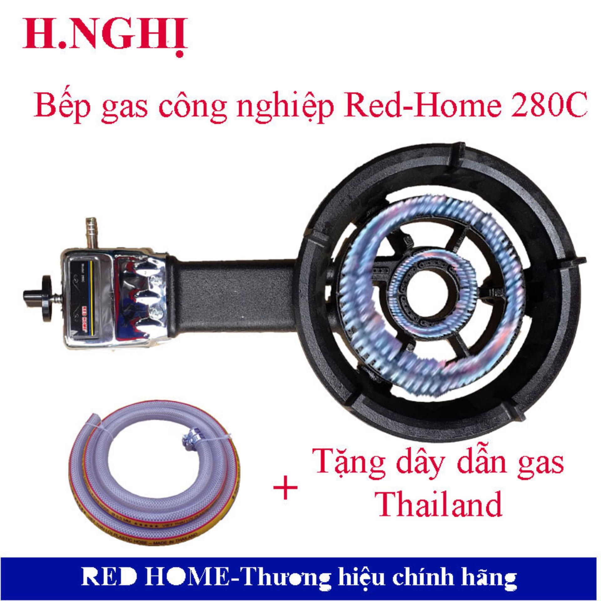 Bếp ga công nghiệp Red-Home 280C ( đen )