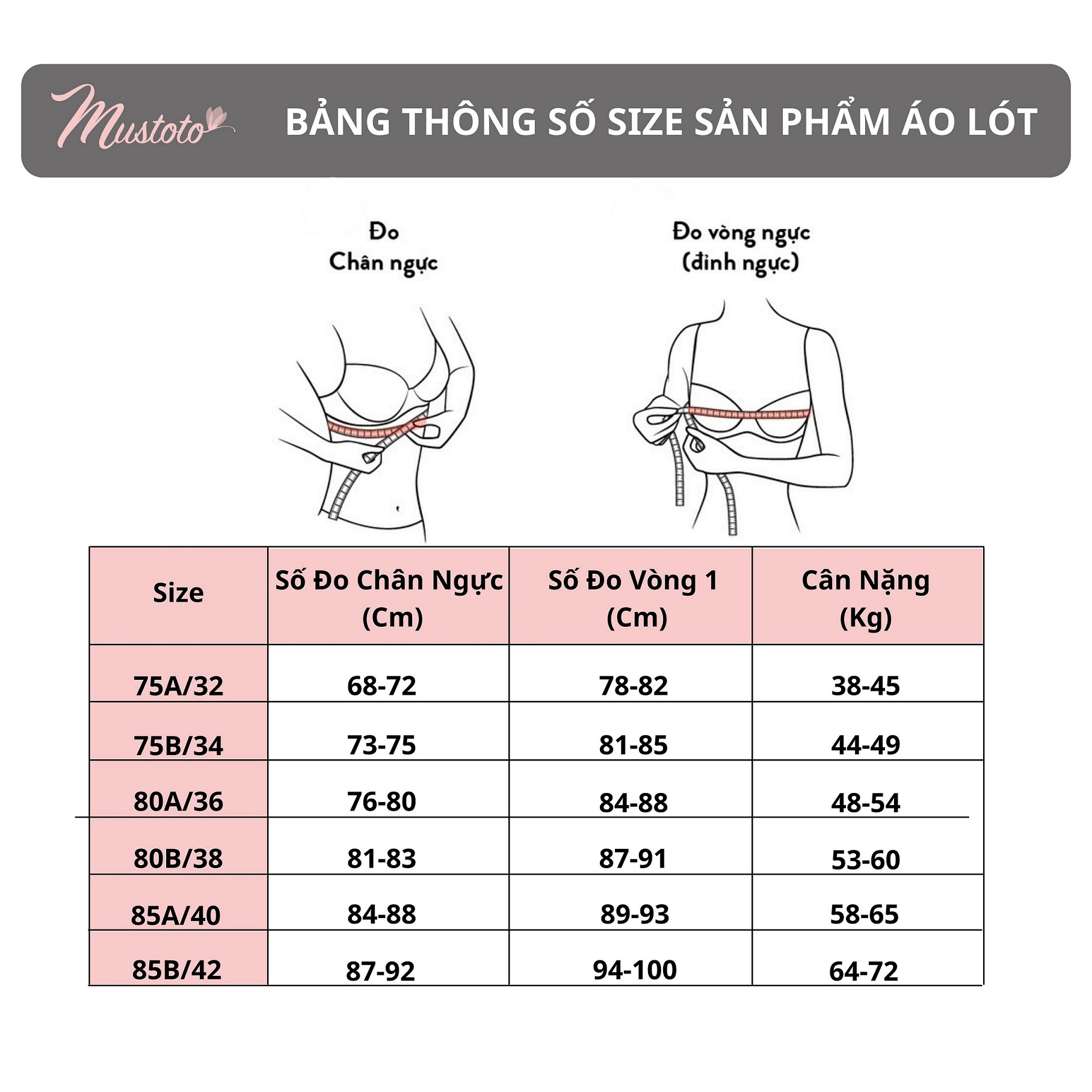 Áo Lót Nữ Trơn Phối Ren Mút Mỏng (Mustoto MA47)