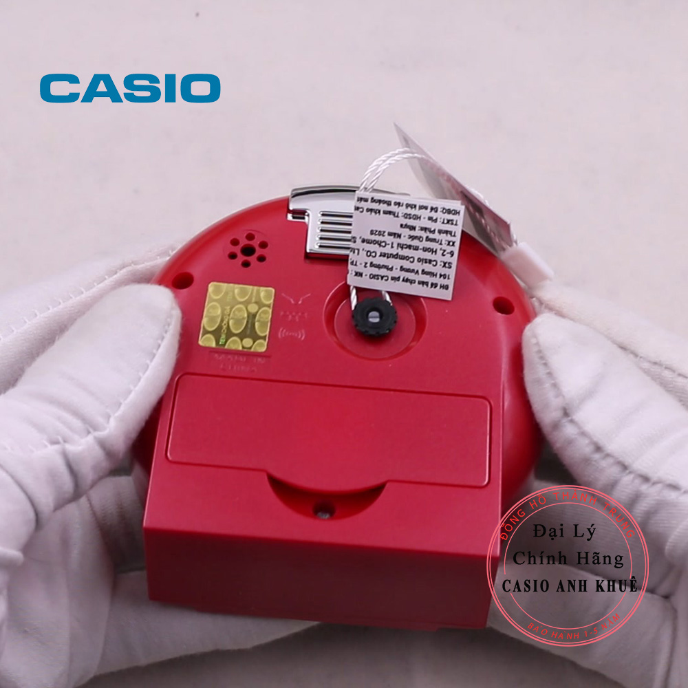 Đồng hồ để bàn Casio TQ-228-4DF báo thức ( Kích thước 8.6 cm )
