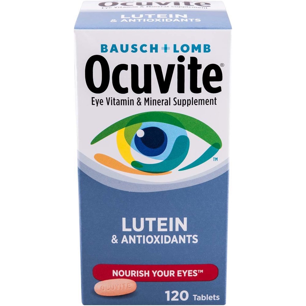 [HCM]Viên uống bổ mắt cao cấp Ocuvite Eye 120 viên Mỹ
