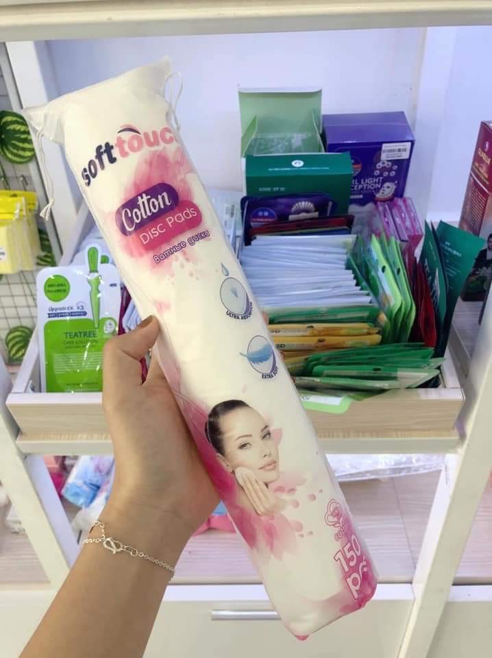 [HCM]Bông Tẩy Trang Soft Touch