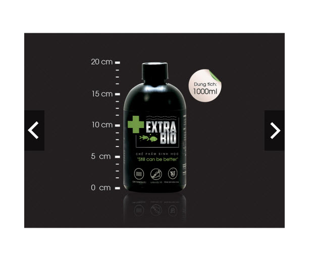 [Hoàn Tiền 10%] Vi Sinh EXTRABIO cho Cá Cảnh 1000ml