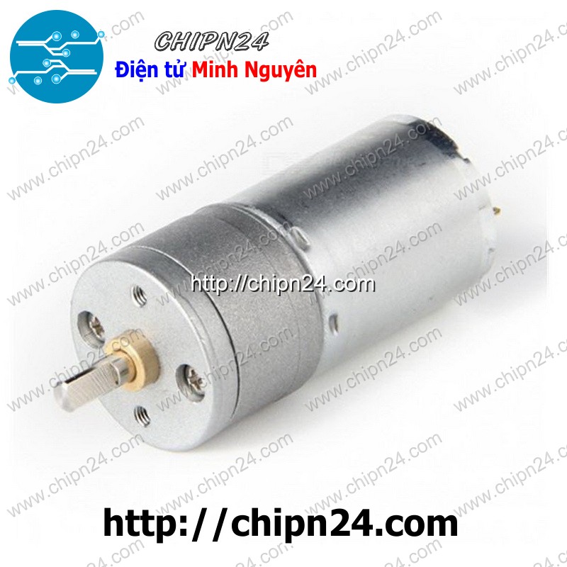 [1 cái] (F96-97) Động cơ giảm tốc GA25 370 3-12V - [Chọn Loại]