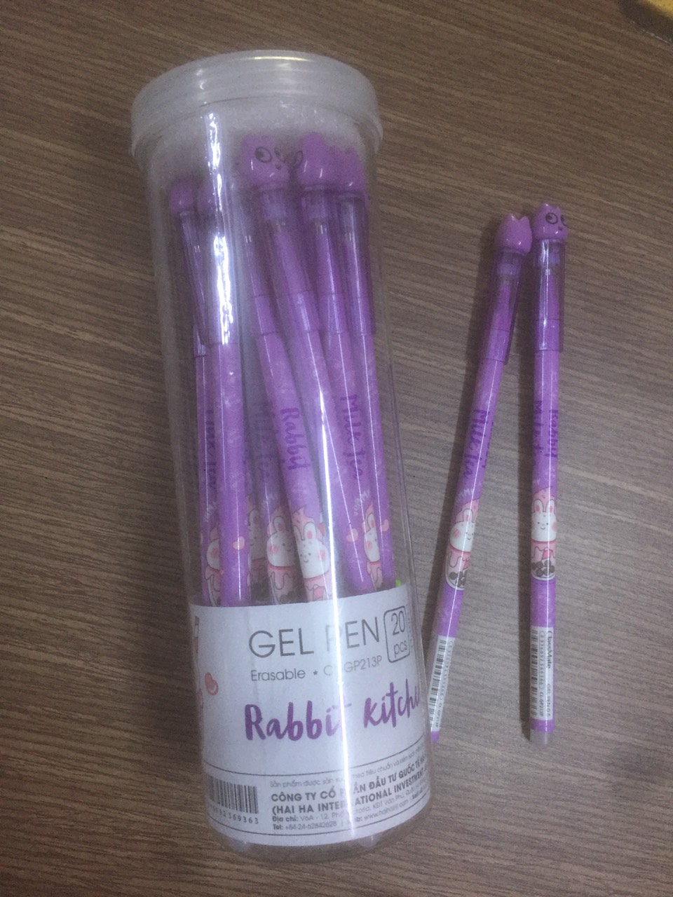 Bút gel xóa được CLASSMATE Rabbit Milk Tea CL-GP213P