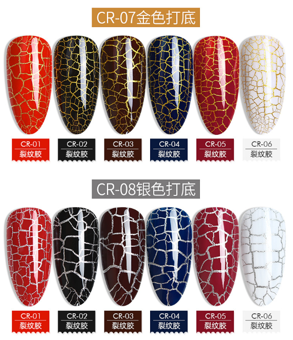 Sơn gel AS - sơn nứt mã CR