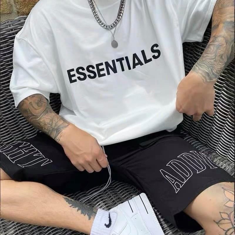 Áo thun in Essentials cao cấp  áo phông T shirt nam nữ unisex