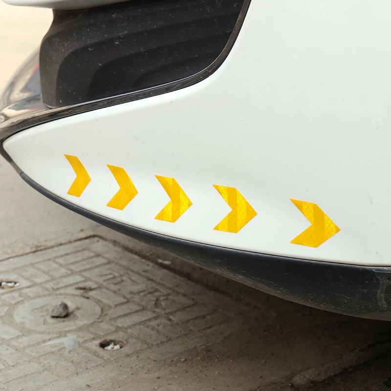 [HCM]Bộ 12 miếng decal phản quang trang trí xe máy ô tô