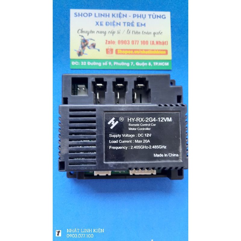 Mạch HY-RX-2G4-12VM xe điện trẻ em