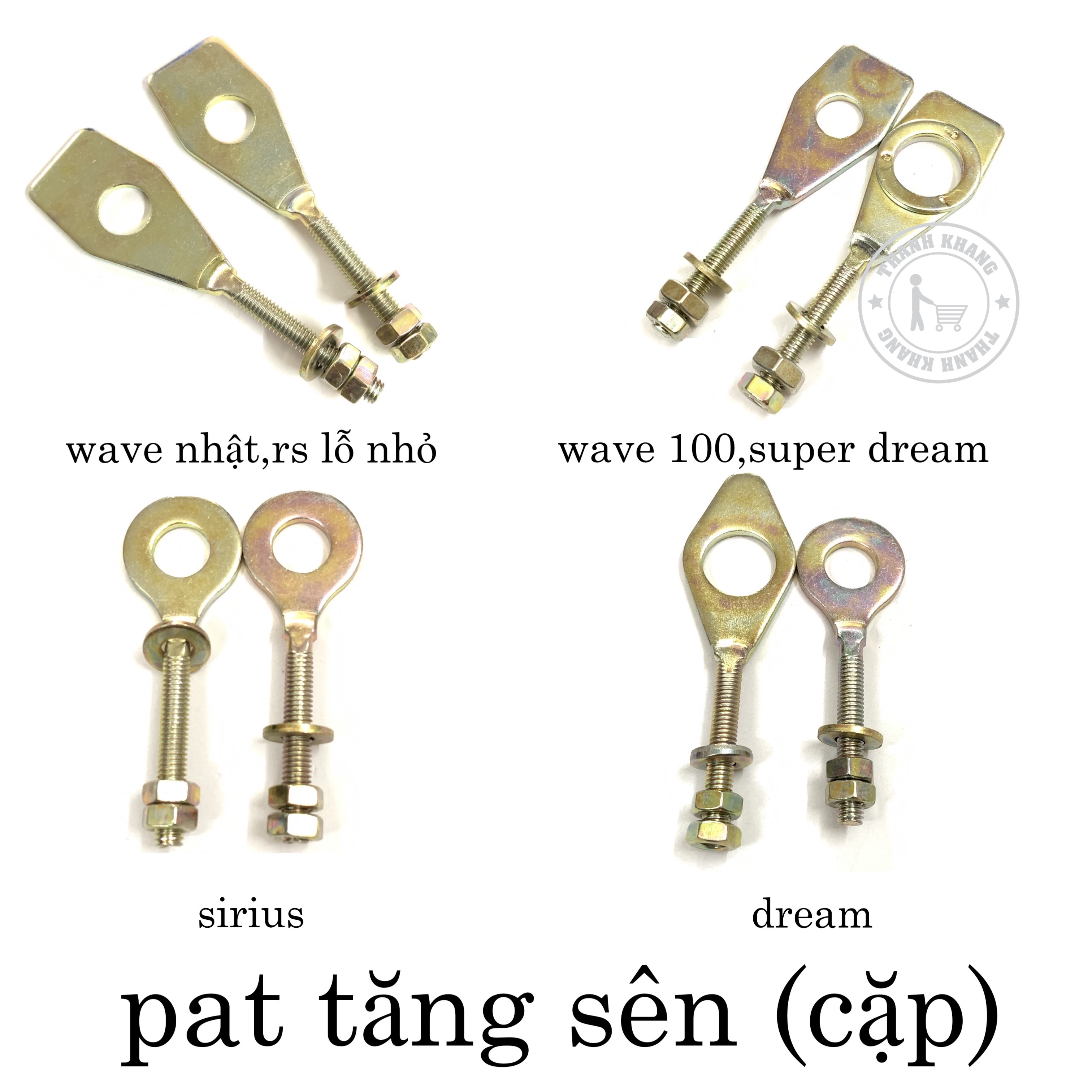 [HCM]pat tăng sên sirius wave nhật wave rs 100dream (1 cặp) thanh khang