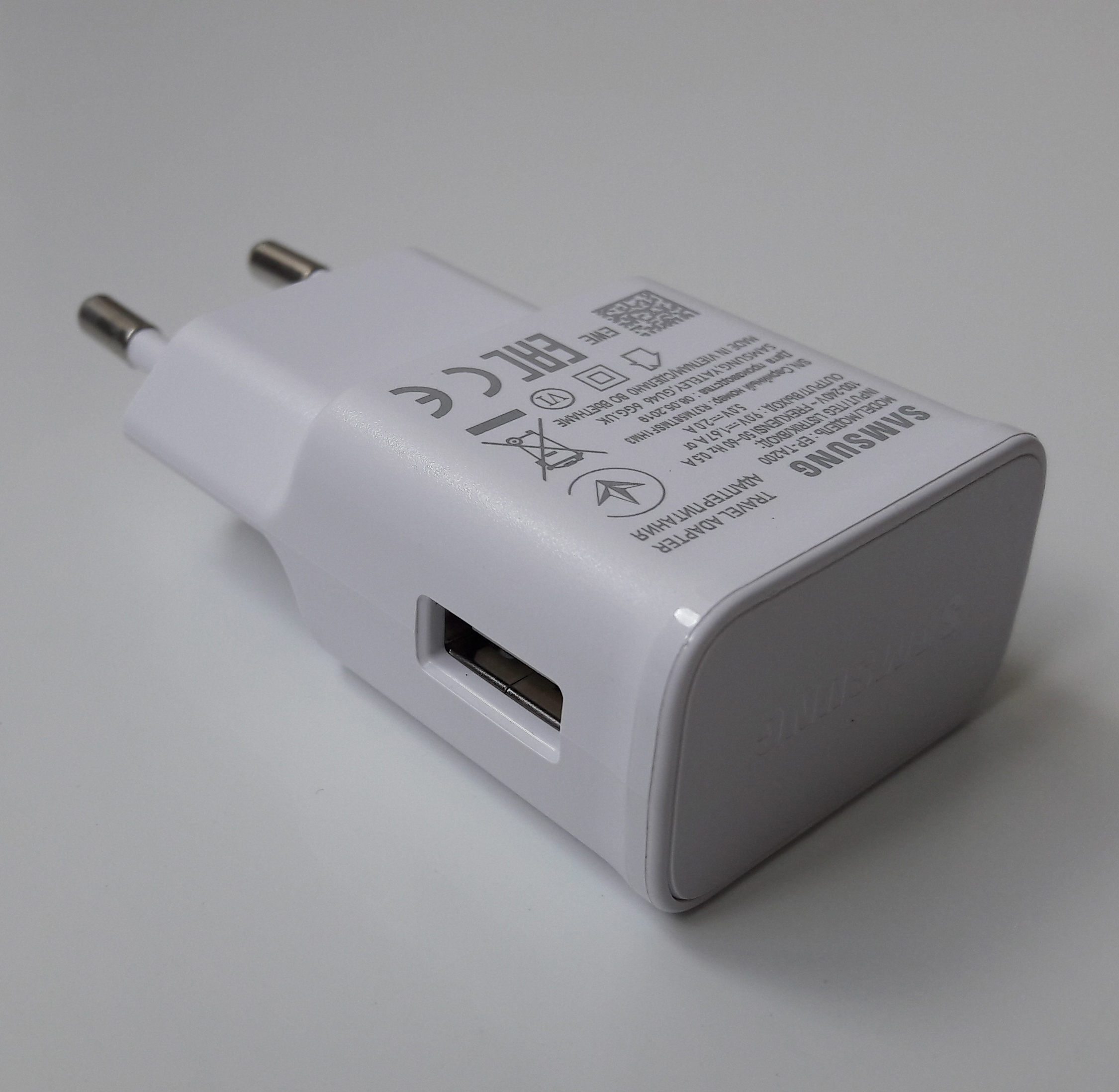 Bộ sạc nhanh Samsung A8 2018 / A8 Plus 2018 / A8 Star (Cam kết sạc ZIN) (Adaptor + Cable chuẩn USB type C) (Fast Charging)