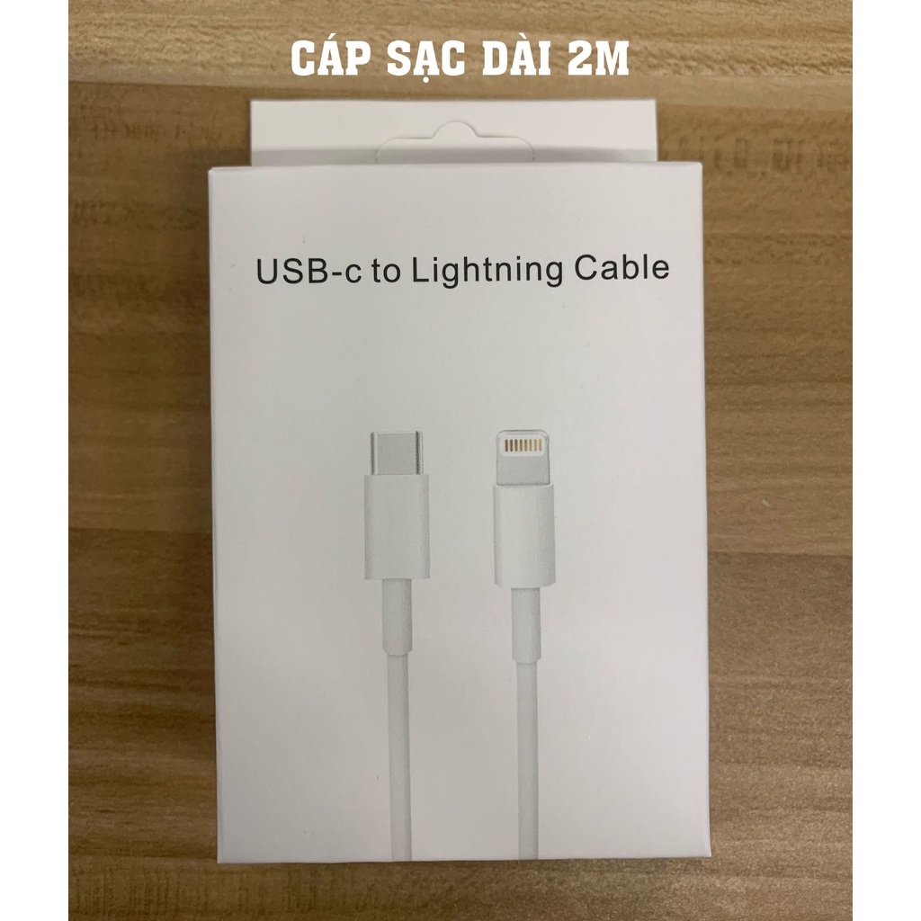 Bộ Củ Cáp Sạc Nhanh PD 20w Dùng Cho Máy 7 15. (Củ Sạc Nhanh 20W + Cáp Type-C to 20w, 18w)ip