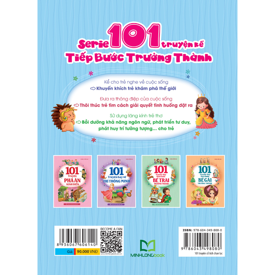 Sách - 101 Truyện Cổ Tích Chọn Lọc (ML)