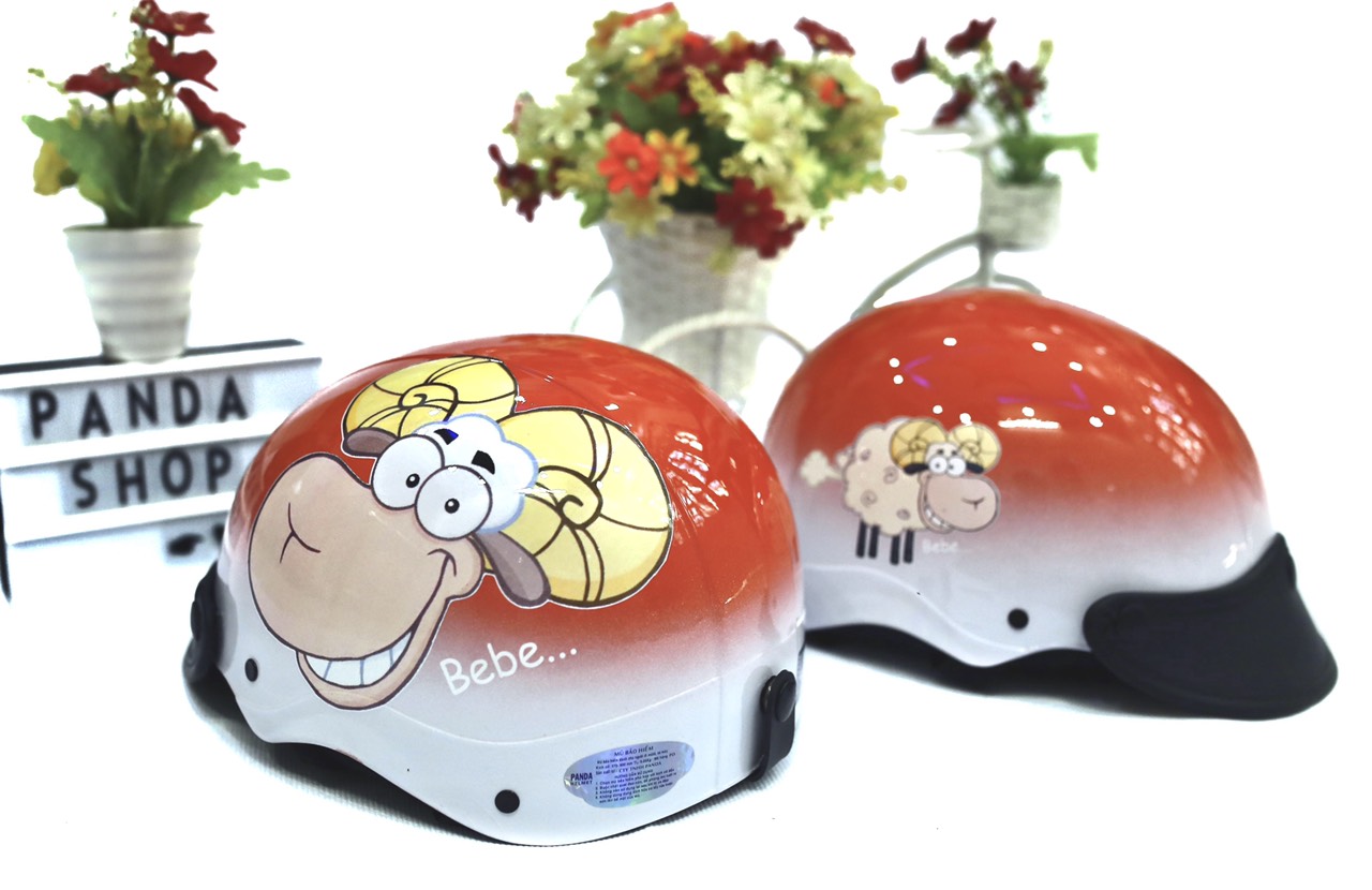 [HCM]Mũ bảo hiểm cừu đáng yêu