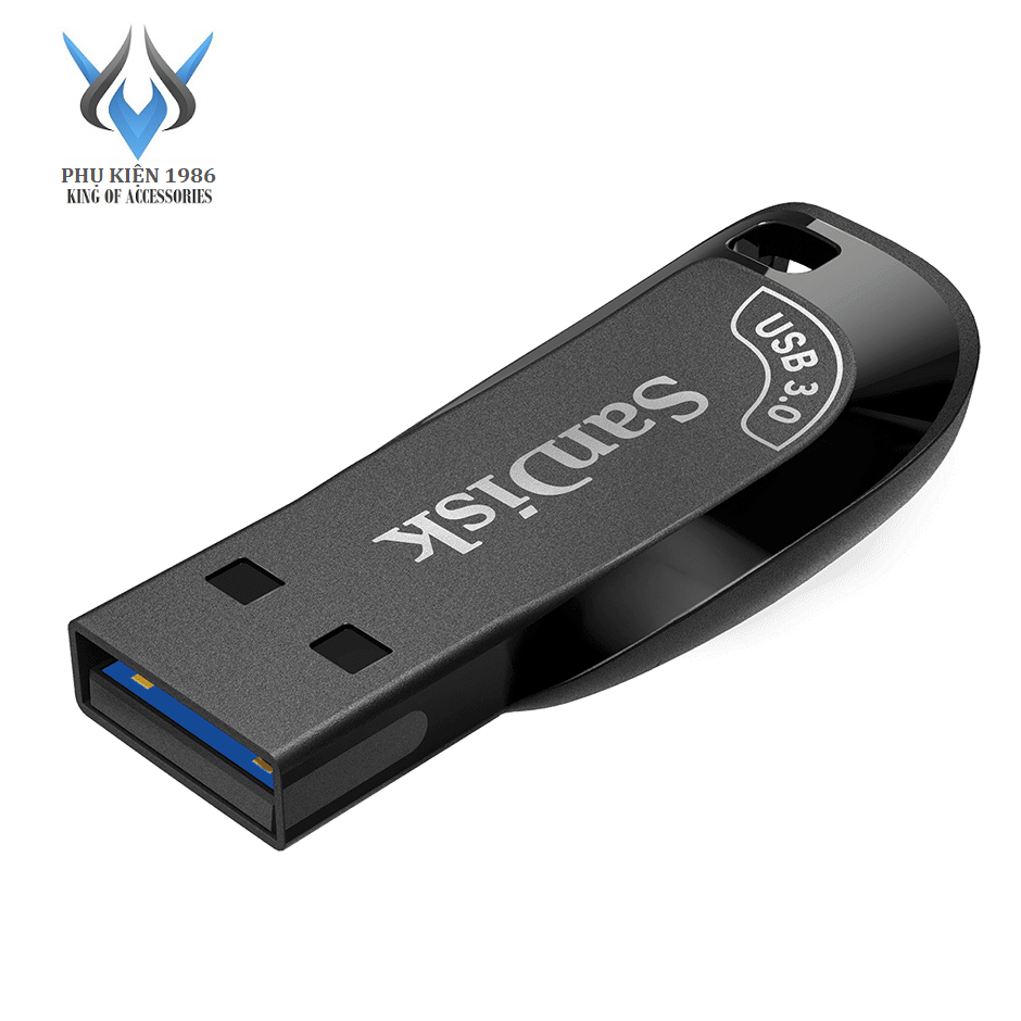 USB 3.0 SanDisk Ultra Shift CZ410 32GB / 64GB / 128GB / 256GB 100MB/s (Đen) - Nhất Tín Computer