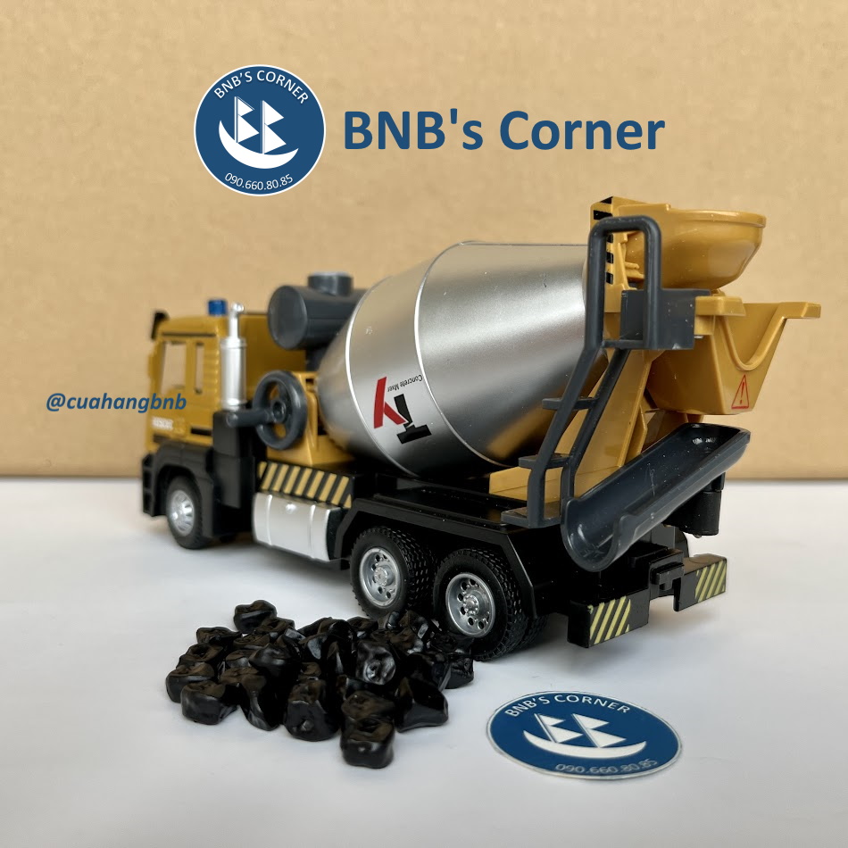 [BNB's Corner] Mô hình xe trộn bê tông/xe máy xúc hãng TY Models