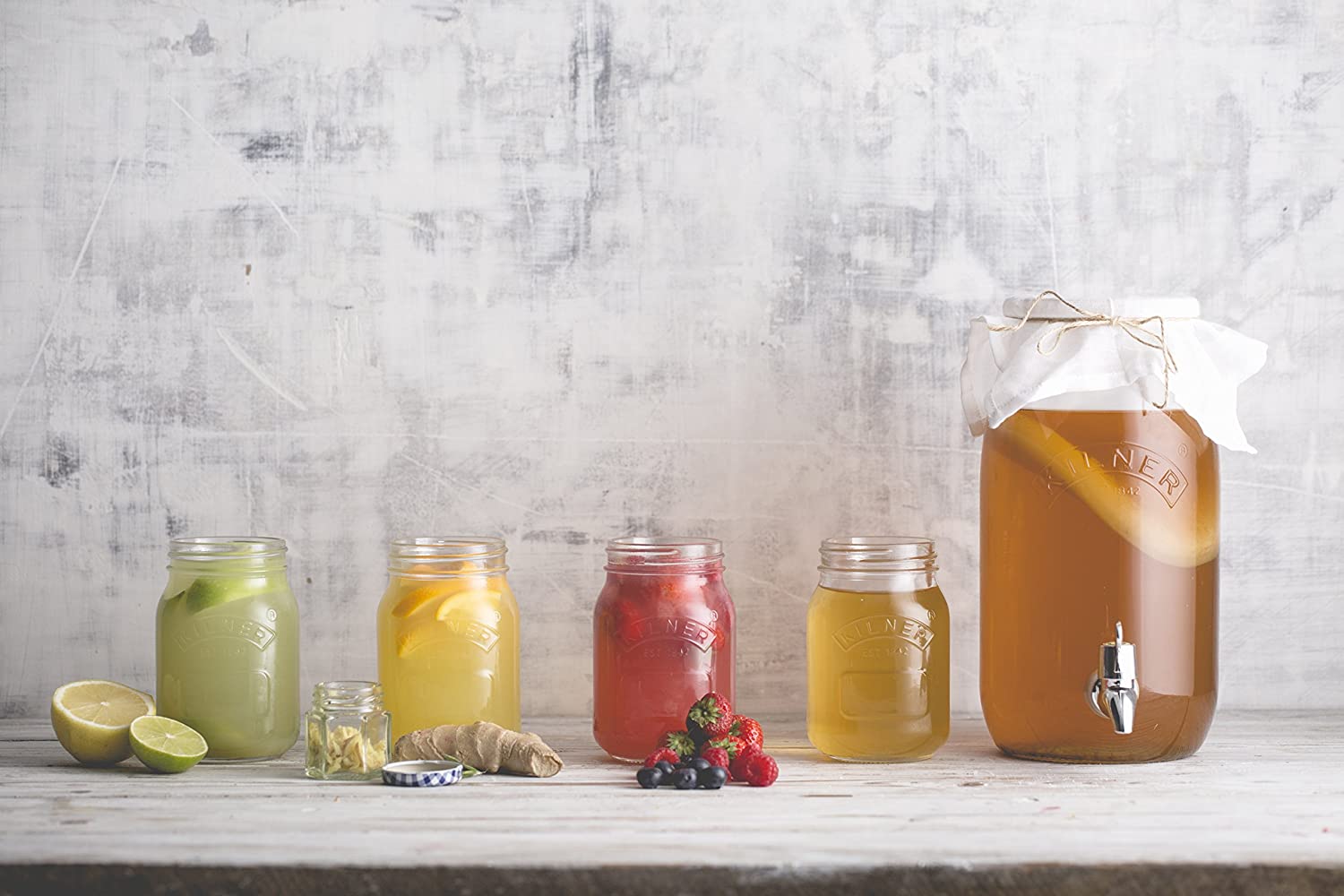 Bình thủy tinh Kilner Kombucha 3 Lít