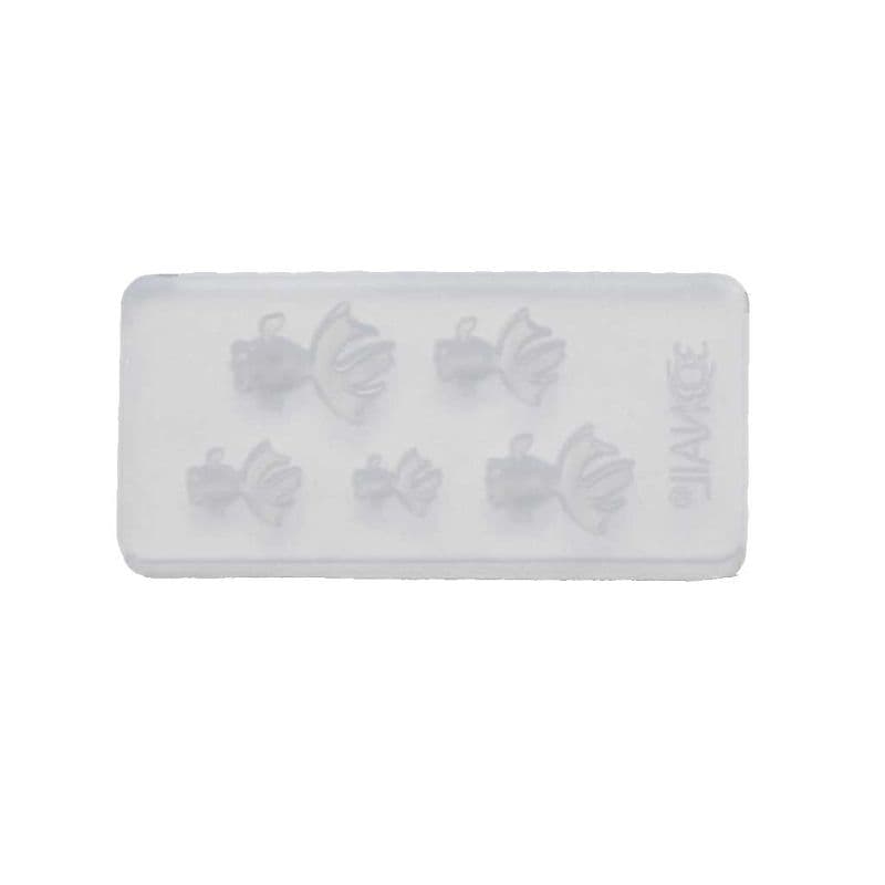 [HCM]Khuôn silicon làm mô hình cá vàng 3D mini