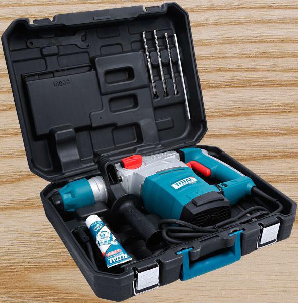 [HCM]Máy khoan đục bê tông Total TH118366 1800W 36mm (Kèm 3 mũi khoan gài & 2 mũi đục)