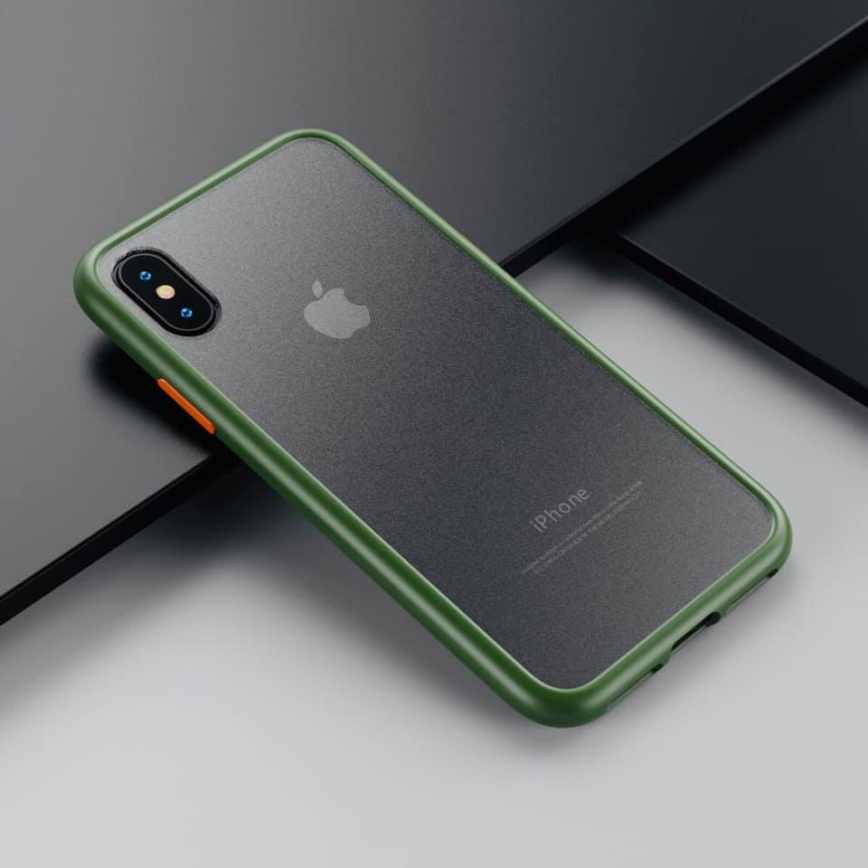 Ốp Lưng Iphone 6, 6s, 6s plus, 7 plus, 8 plus,  Xsmax lưng nhám chống vân tay
