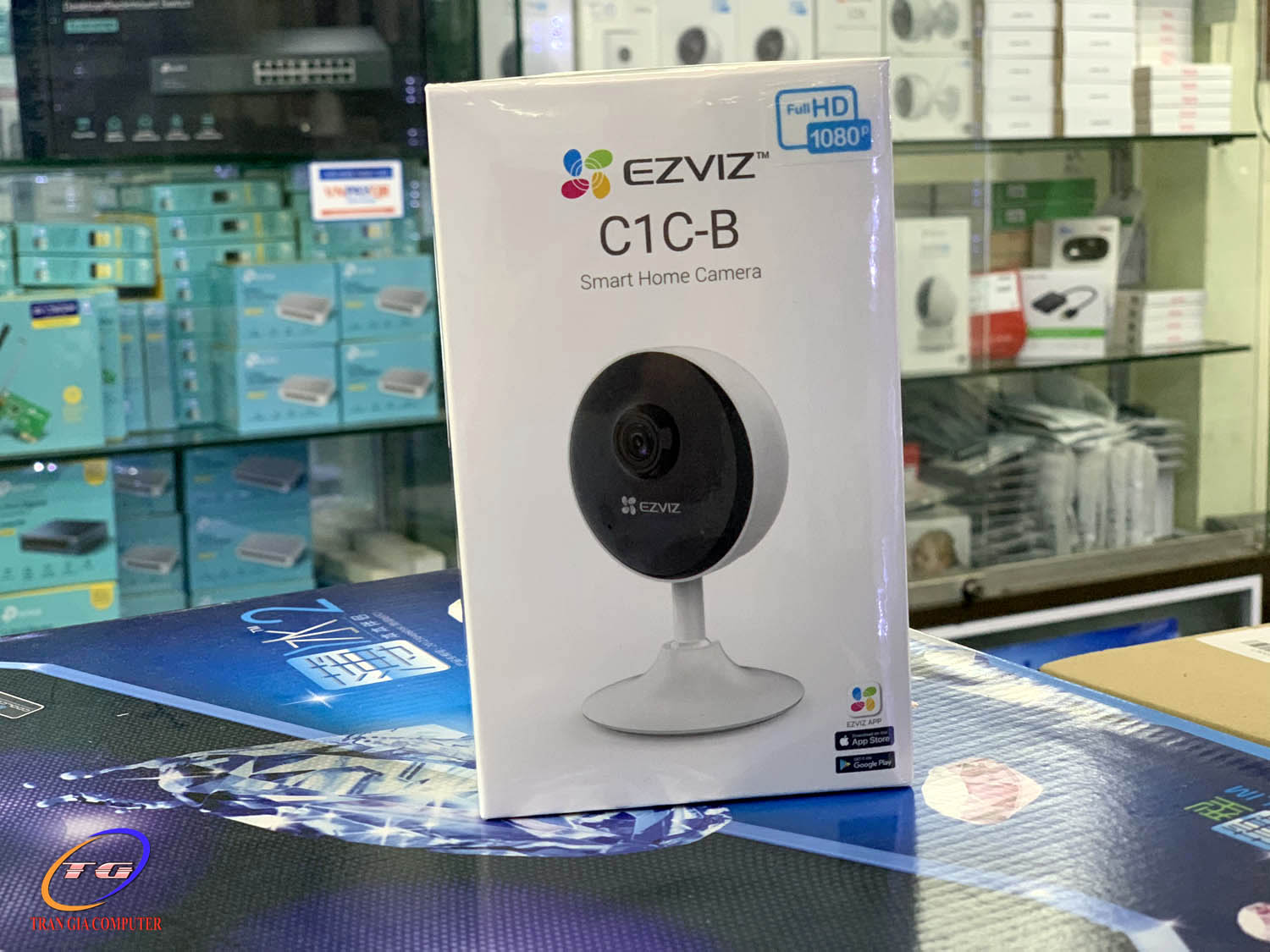 Camera Ezviz C1C-B 2.0 1080P, chuẩn nén H.265