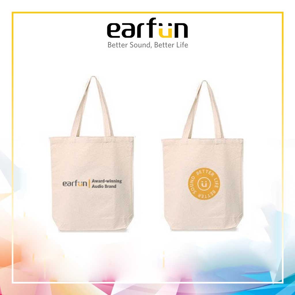 Túi canvas, túi tote Earfun chất liệu vải