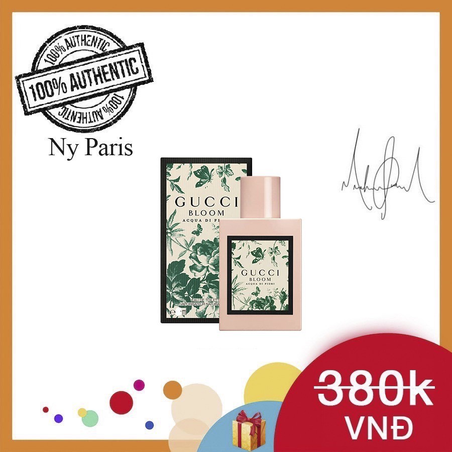 [HCM][Chính Hãng]  Nước Hoa Nữ GUCCI Bloom 5 ml
