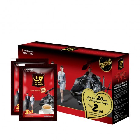 (Combo 2) Gói Cà Phê Trung Nguyên G7 3 in 1 (16g)- B006