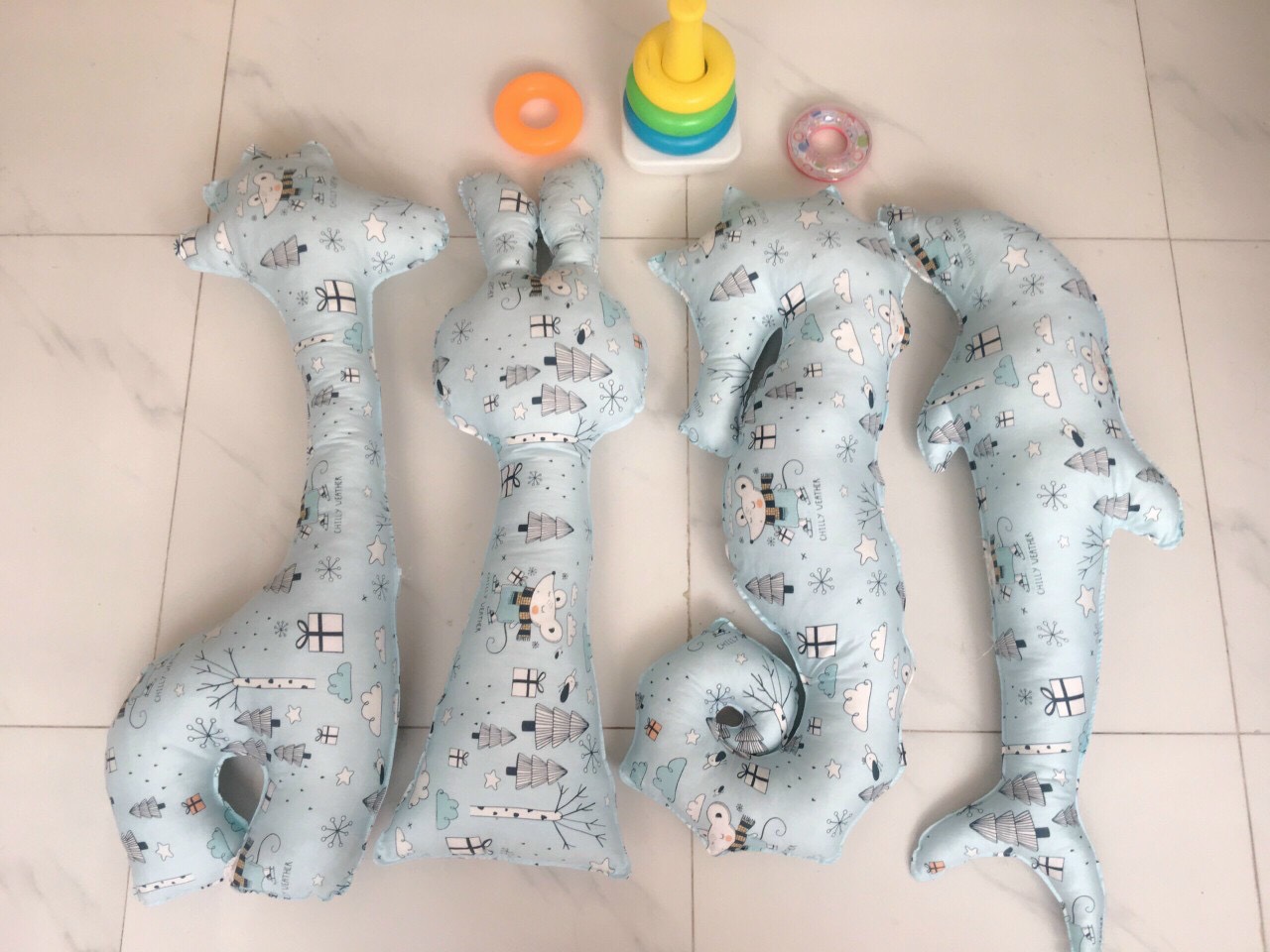 Gối ôm trẻ em cotton mẫu mới