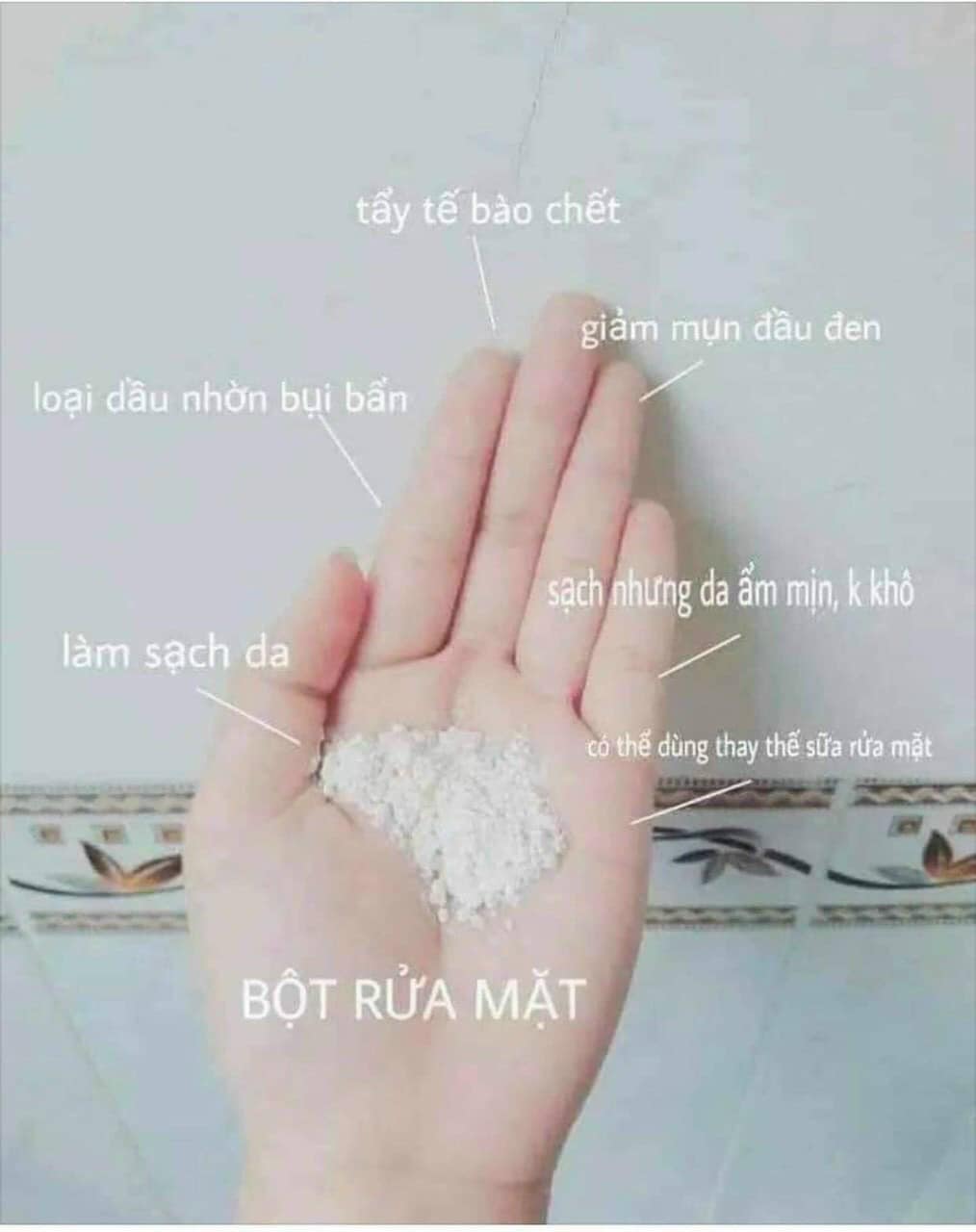 [ Giá Tại Xưởng ] Bột rửa mặt thảo dược Handmade