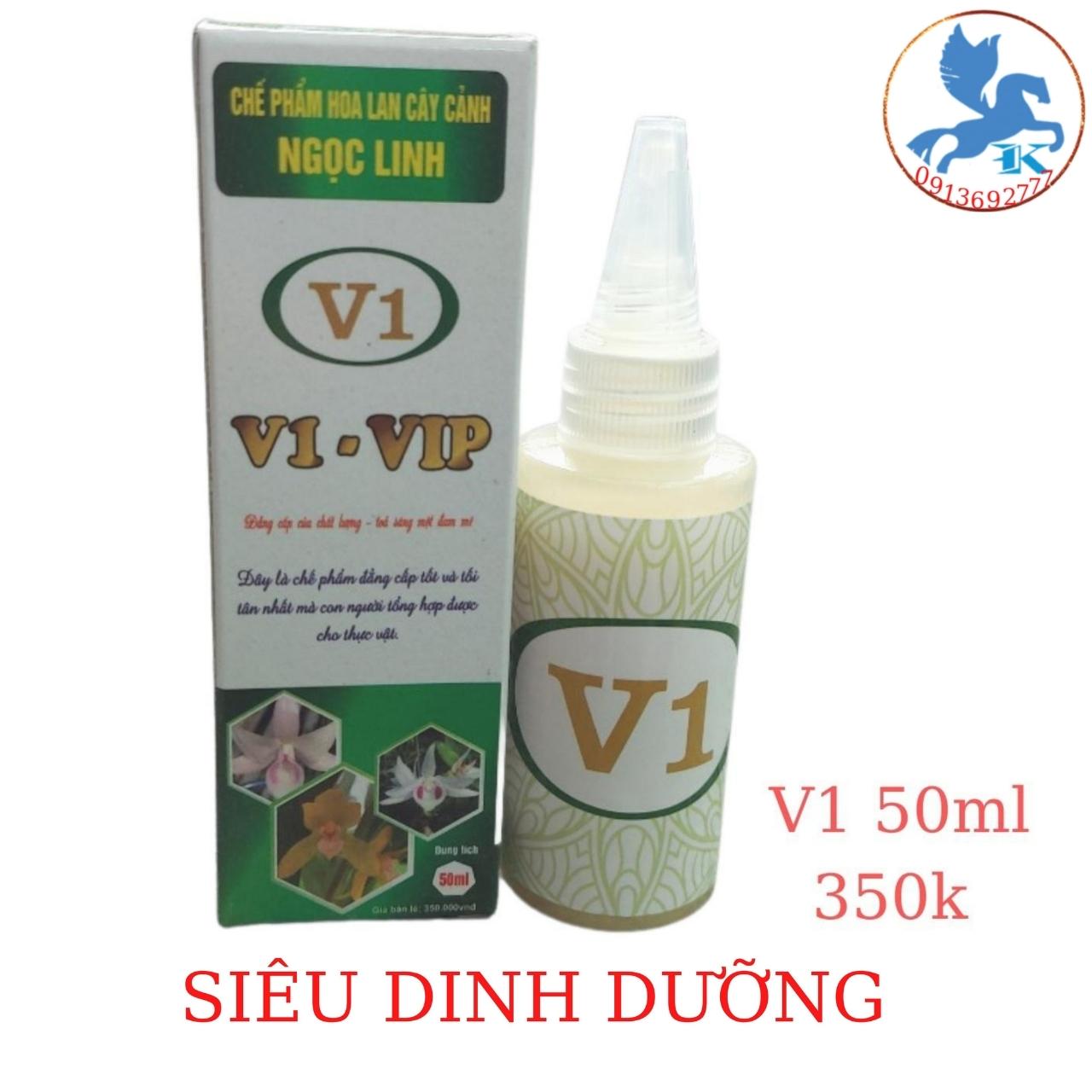 Chế Phẩm Ngọc Linh V1 VIP 50ml | Siêu dinh dưỡng Phong Lan & Cây Cảnh