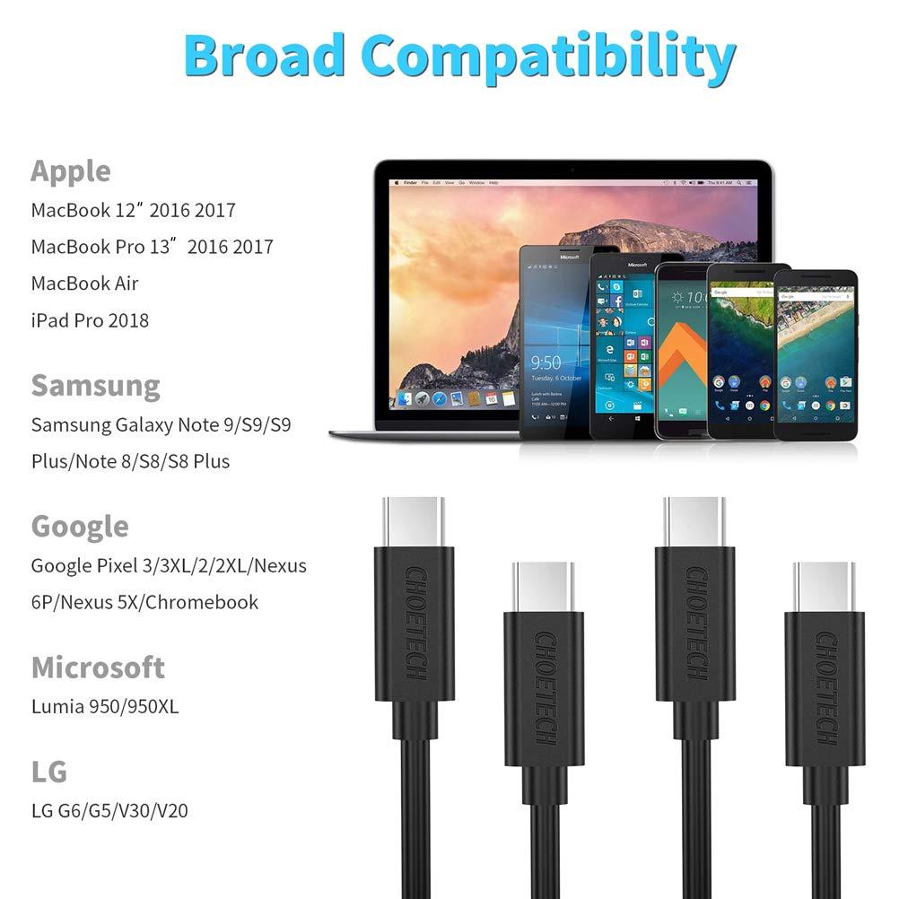 [HCM]Cáp USB-C đến USB-C CHOETECH cho các thiết bị USB 2.0