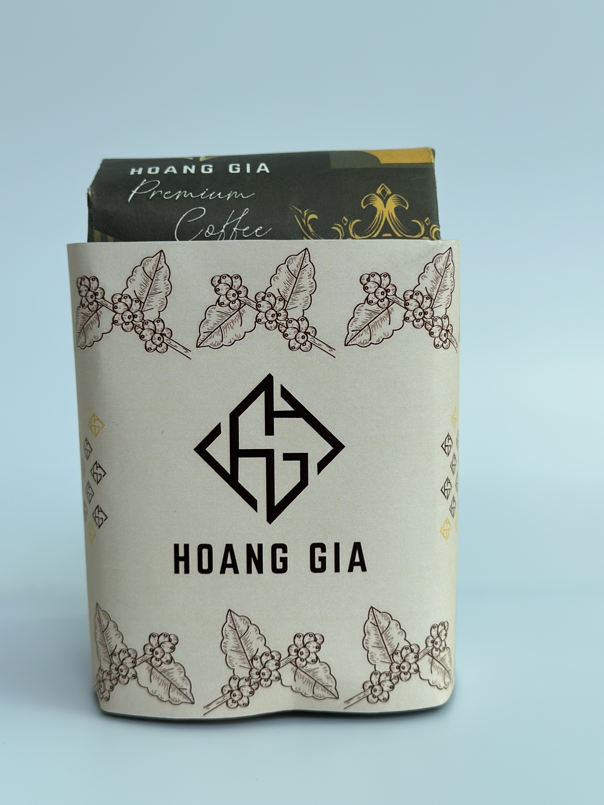 Cà Phê Robusta Hoàng Gia – Rang Mộc, Hương Vị Truyền Thống, Túi 250g