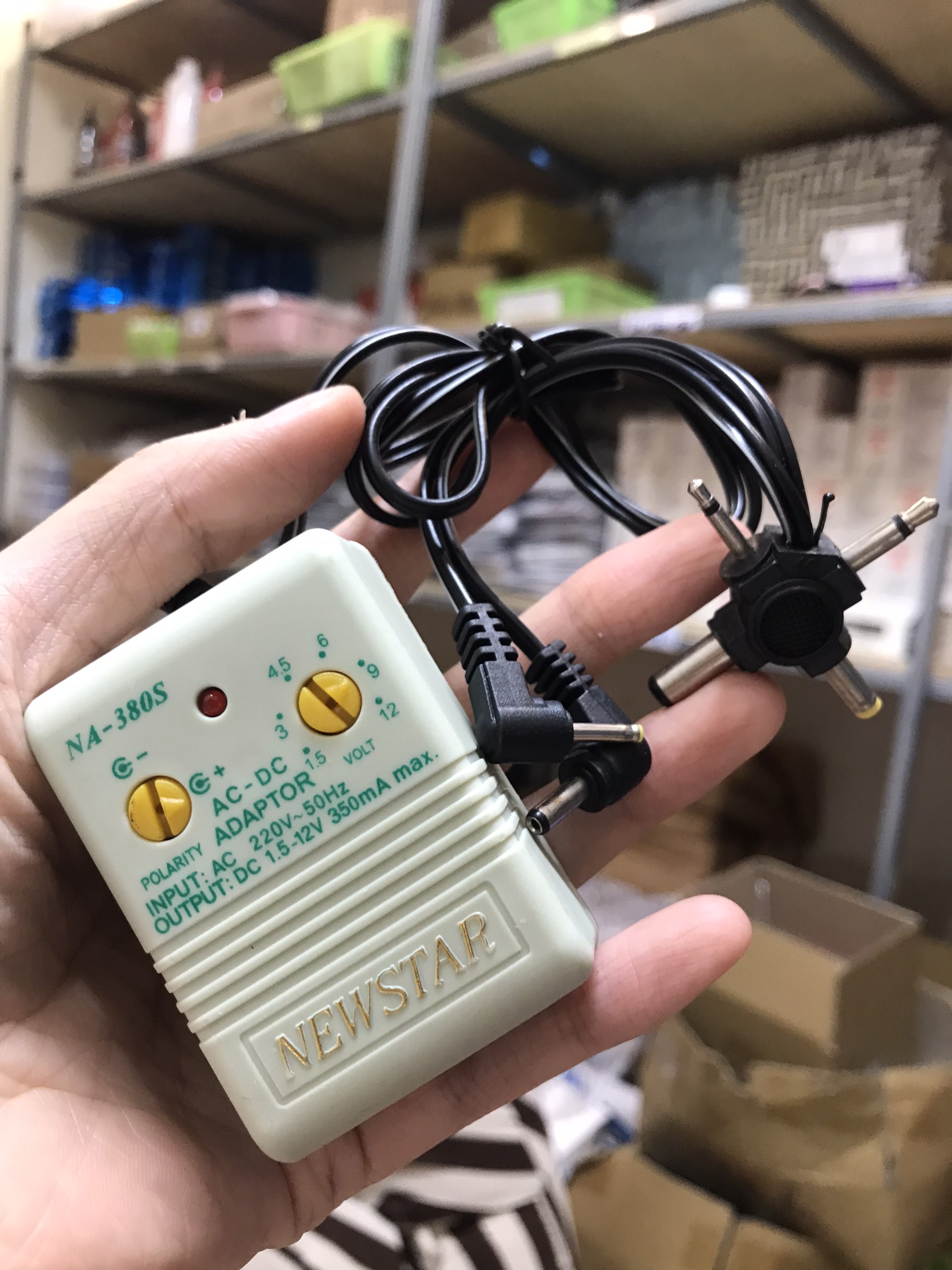 Sạc Máy Xăm đa năng adaptor đổi nguồn dùng cho máy Thần thánh, pro, rồng, idm,...