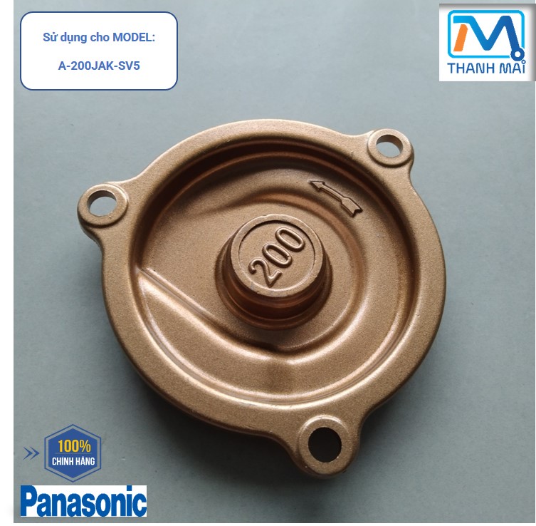 Nắp che buồng bơm máy bơm nước panasonic model a-200jak-sv5
