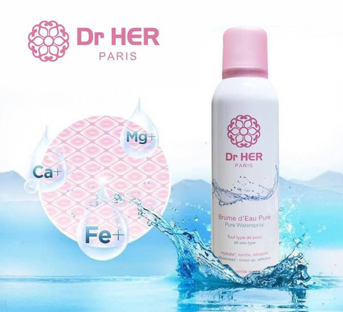 Nước xịt khoáng dr. her paris 150ml