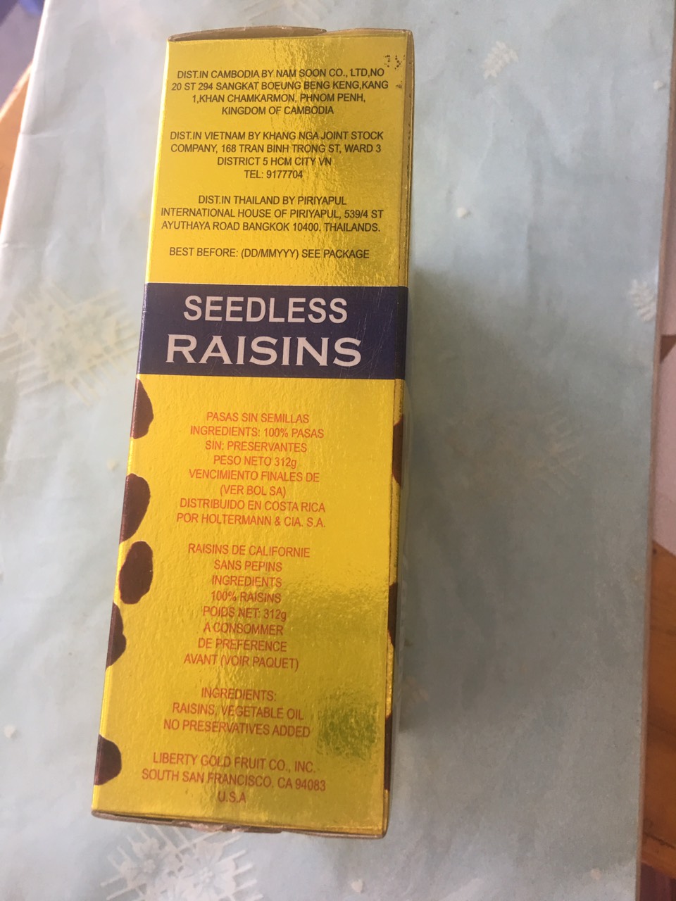 Nho Mỹ Ligo Seedless California 312gr