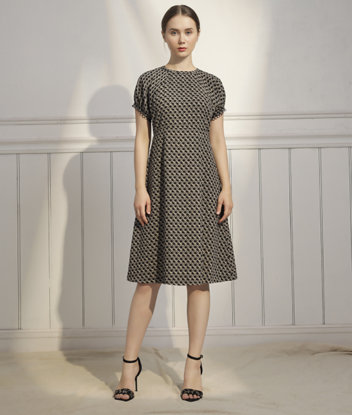 Đầm ôm eo nữ Callia dáng xòe Hima Dress