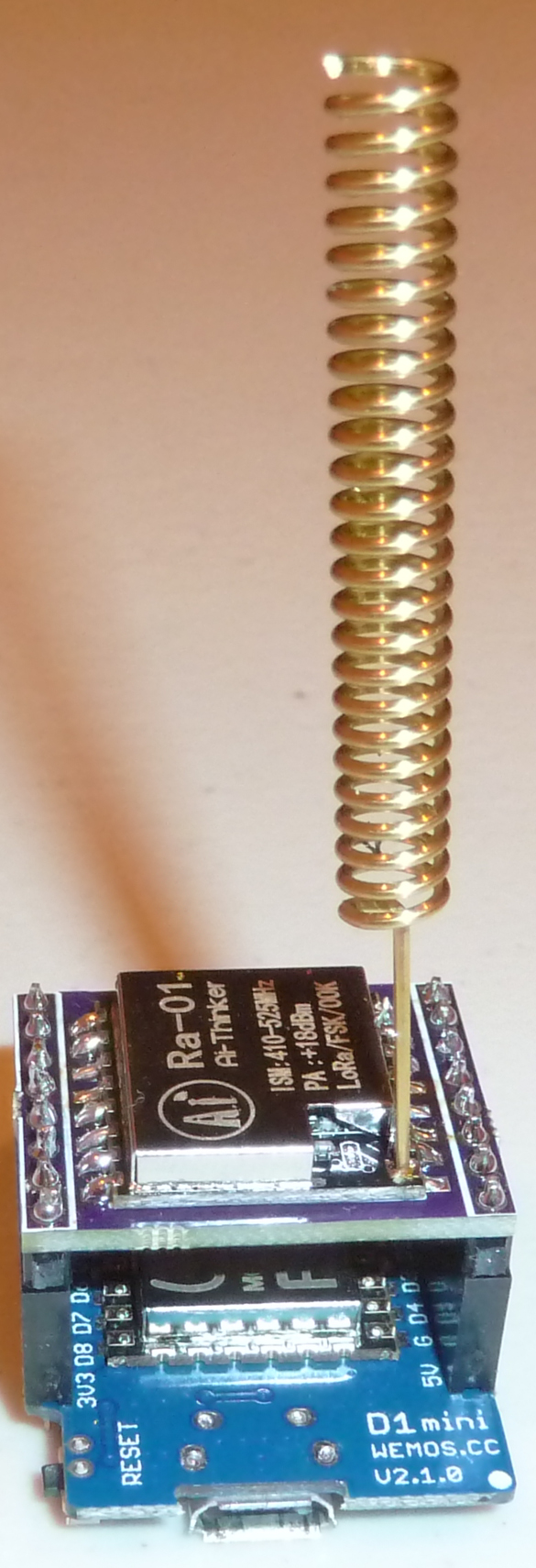 Mạch Thu Phát RF Lora SX1278 433Mhz Ra-01 10km