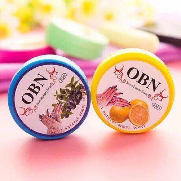 Miếng Tẩy Sơn Móng Tay Nail OBN Natural (32 Miếng)
